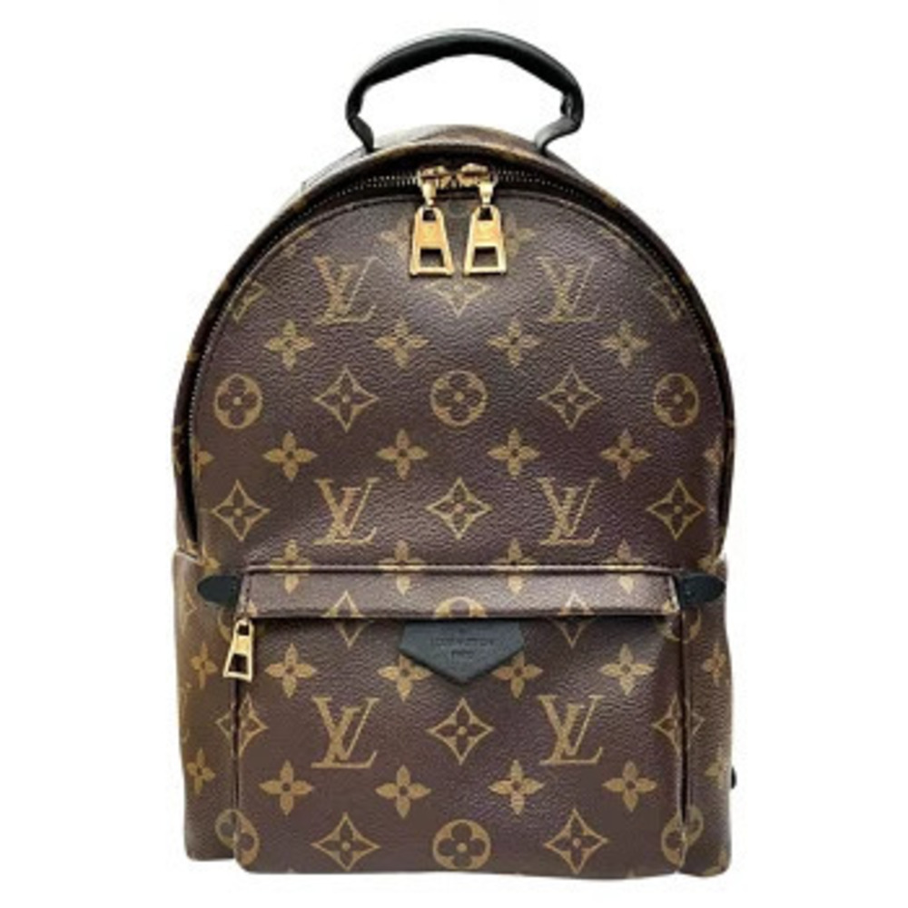 LOUIS VUITTON Monogram Palm Springs Backpack Rucksack Brown